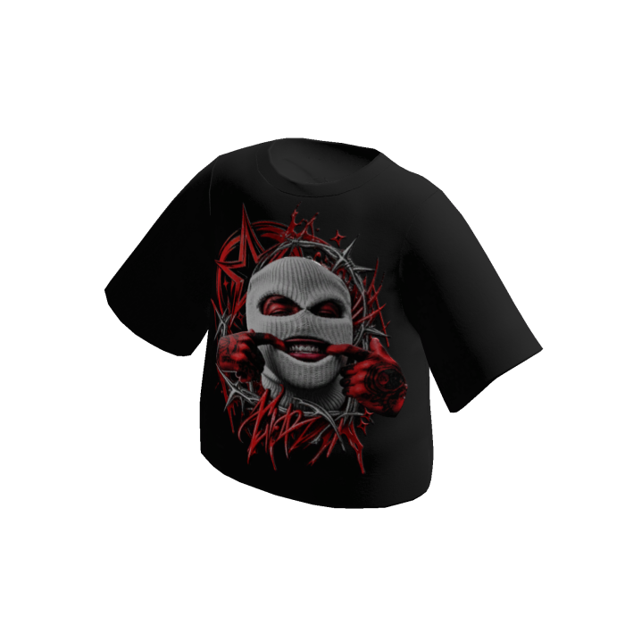T Shrit Y2K Balaclava [ Your Brand ]