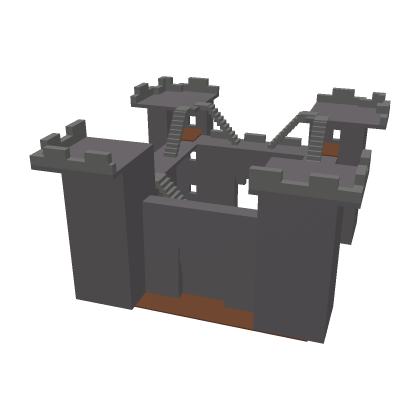 Castle No Studs Wall Medieval Fortress Tower Door