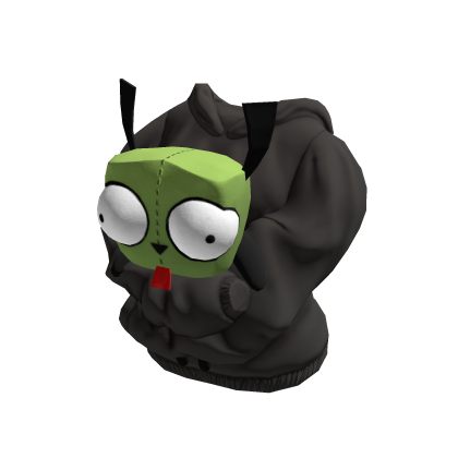 Green Alien GIR Huggable Holdable Sweater Hoodie thumbnail