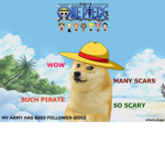 Straw Hat Doge Pirates