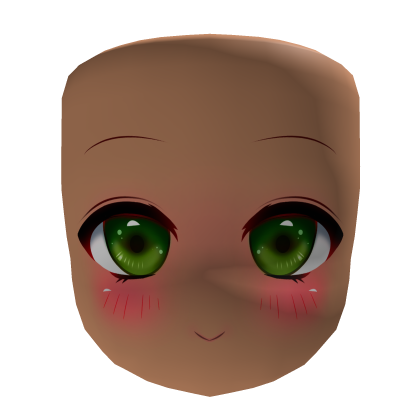 Smile Anime head - Skin tone (Rock Star single) Roblox item