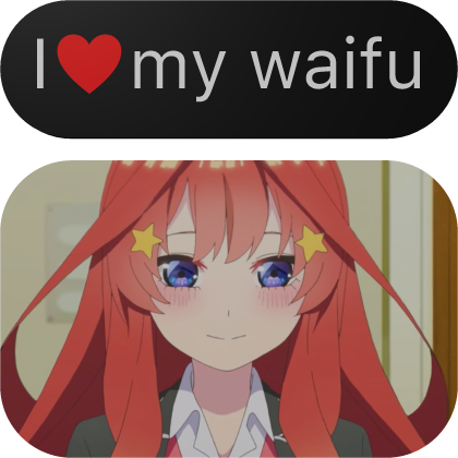 Itsuki Nakano Waifu Text+Image