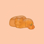 Pumpkin Cat Loaf Squad