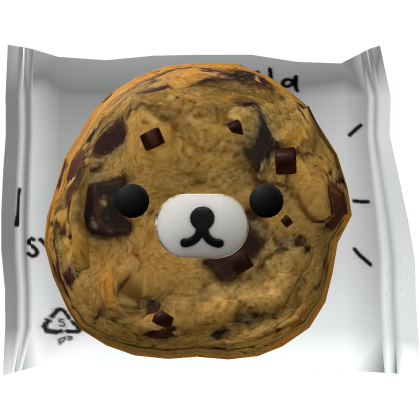 𐔌ྀི┊Adorable Kawaii Kuma Bear Choco Chip Cookie