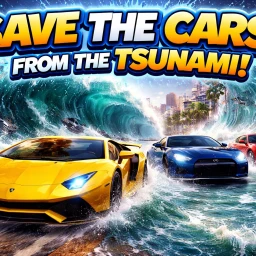 Save The Cars From Tsunami icon