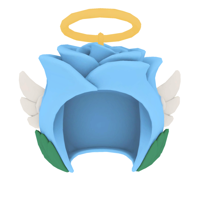 Blue Rose Halo Helmet