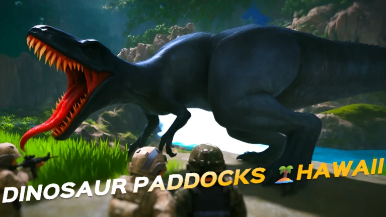🦖新しいアップデート✨ジュラシック恐竜パドック🏝️