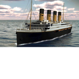 blue & white star lines:Titanic #
