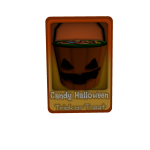 [🎃] Candy Halloween Trading Card