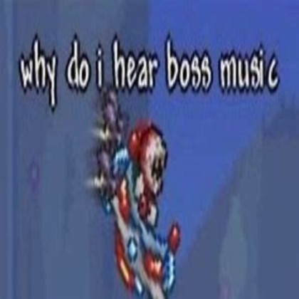 why do i hear boss music Roblox decal