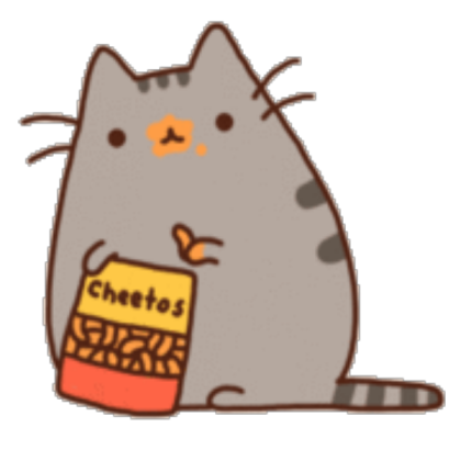 Cheetos Pusheen - Transparent  Background Roblox decal