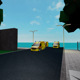 Drive Ambulance in City