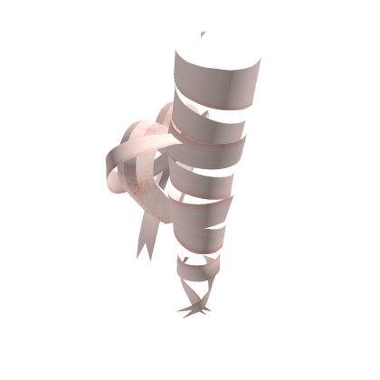 Light Red Heart with Ribbons (for Korblox) thumbnail