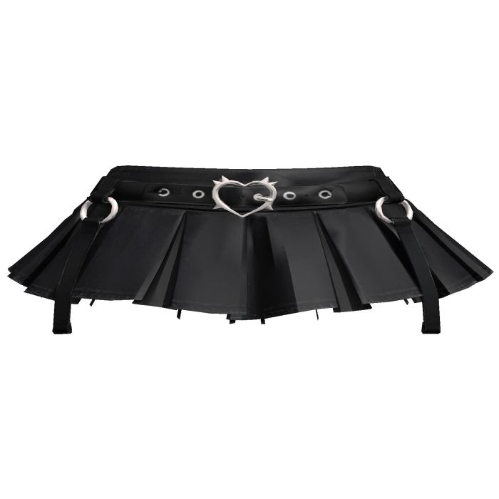 Skirt Gotic Black - chibi doll