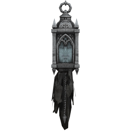 Silver Ice Halloween Lantern (Left) Roblox item