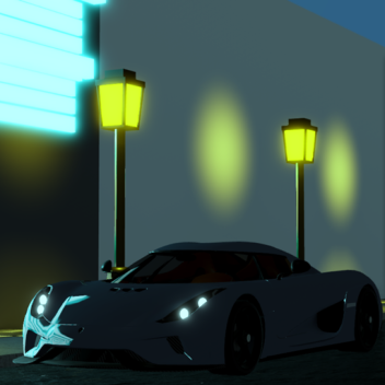 • (New lighting!)Realistic Regera Car In Night