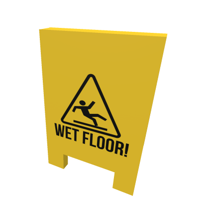 Wet Floor sign