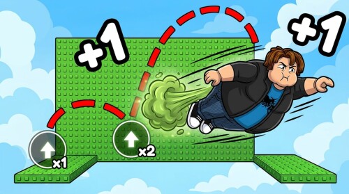+1 Fart Obby Escape