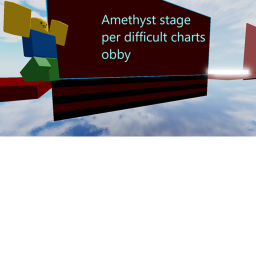 Amethyst Stage Per Difficult Charts Obby NEW!