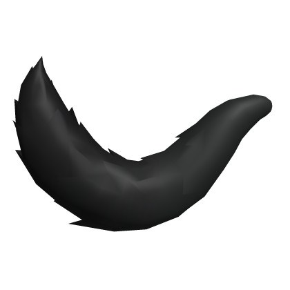 Black Fluffy Tail Roblox item