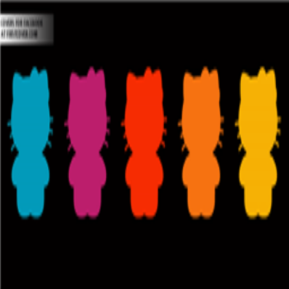 Rainbow Hello Kitty Roblox decal