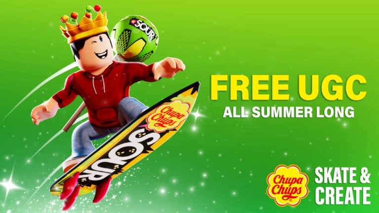 [🏄UGC ] Chupa Chups Skate & Create 🍭