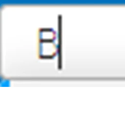 B| icon