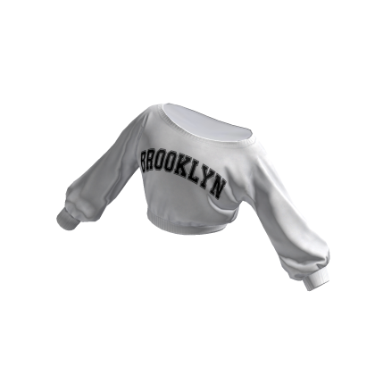 Brooklyn Off Shoulder Sweater White