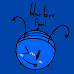 The blue bee hive!
