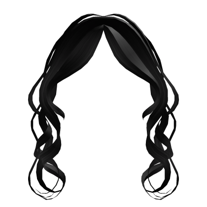 black curly bangs (For Chibi Doll) Roblox item