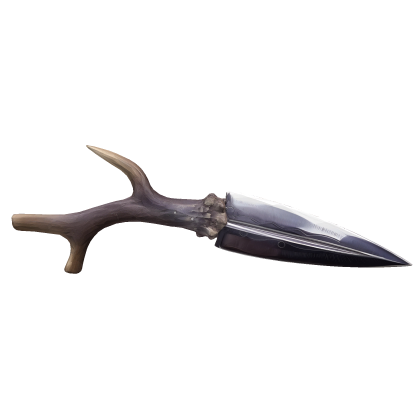 Old Wooden Stick Silver Razor Sharp Dagger Roblox item