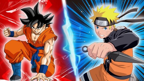 Goku tycoon vs Naruto tycoon! [500K+ SPECIAL!]