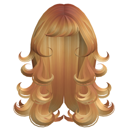 long layered mini swirls in caramel Roblox item