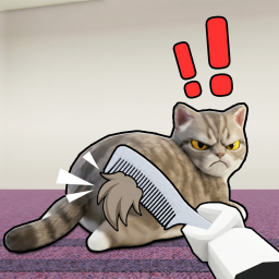 Brush Angry Cat🐱