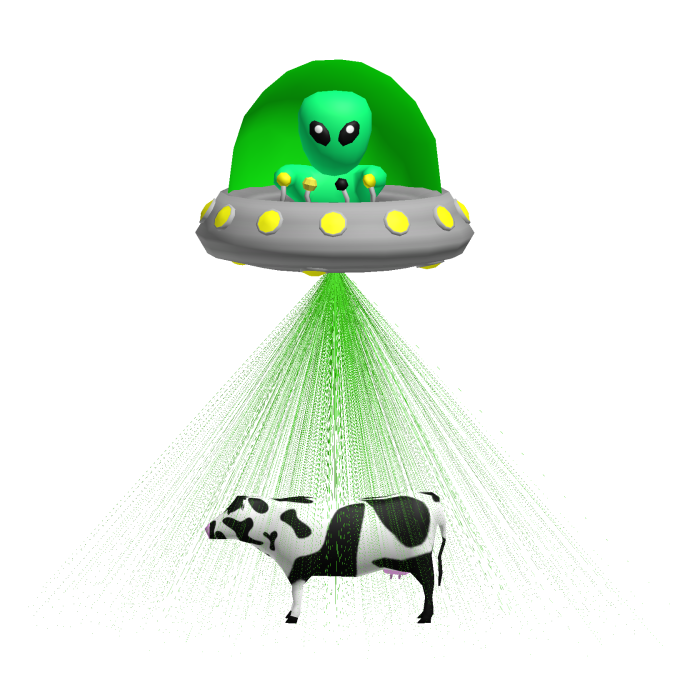 Alien Attack! Cow
