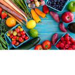 The fruits and Veggies.