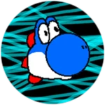 Friendly Blue Dino