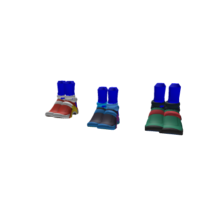 All Wearable Soap Shoes Colors (Forces Version)