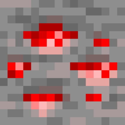 Minecraft Redstone Ore Roblox decal