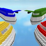 Red V.S Blue V.S Green V.S Yellow Plane Wars!