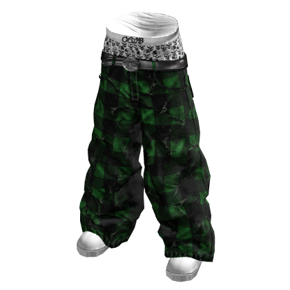 Saggy Skull Boxer Jeans