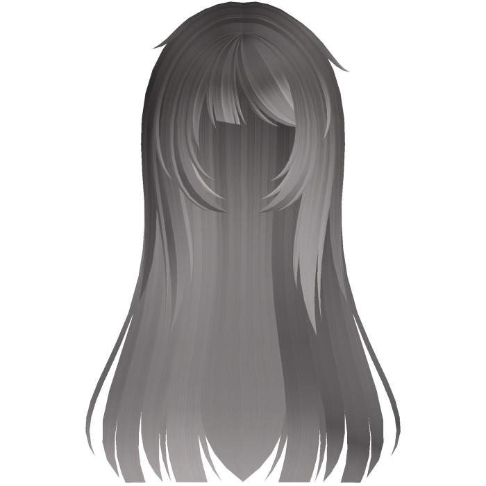 🤍 adorable tsundere long hair in ombre brown