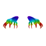 Rainbow Dragon Claw Hands