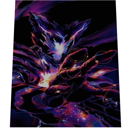 Cosmic Garou Cape