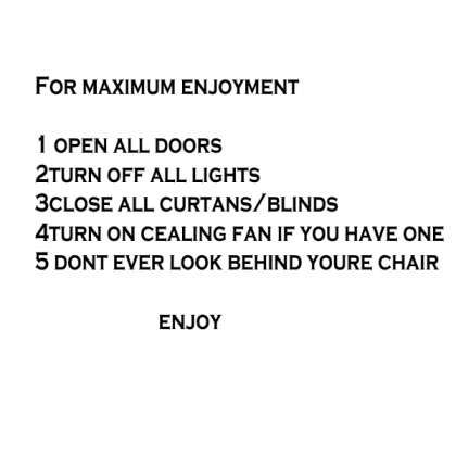horror game advice Roblox decal