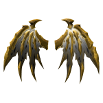 Angelic Gold & White Wings