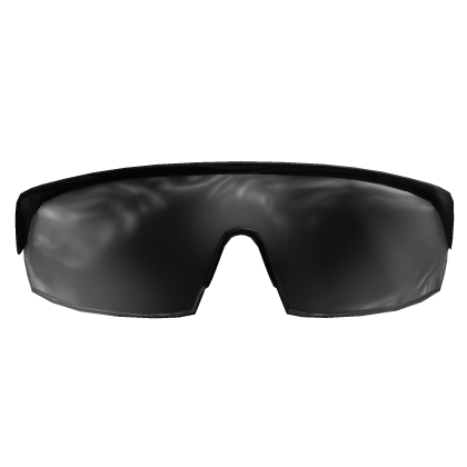 Black Visor Sunglasses