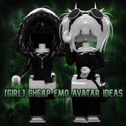 [GIRL] CHEAP EMO AVATAR IDEAS⭐