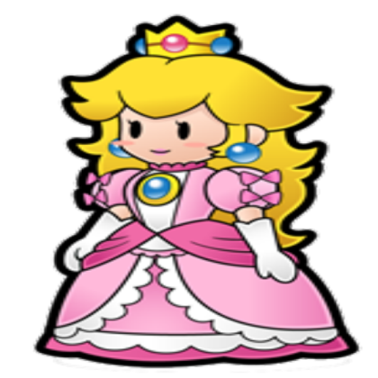 [Transparent] New Paper Peach Roblox decal