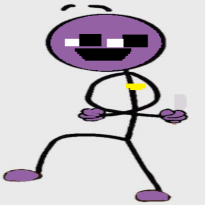 Purple man or Purple Guy Roblox decal